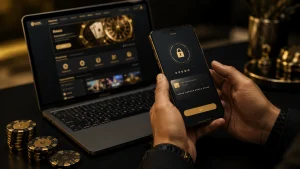 iGaming operator registration with secure payment and online casino dashboard
