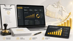 Application for gaming licence approval driving compliant long-term growth