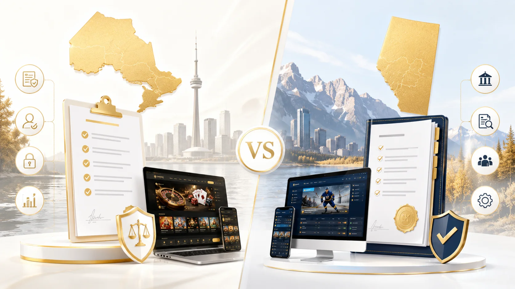 How hard is it to get a gaming license in Ontario and Alberta for iGaming platforms